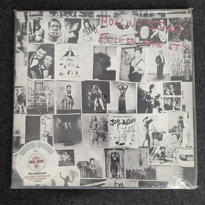 THE ROLLING STONES Exile On Main SEALED HQ-180 Audiophile 1994 RTI VIRGIN 47864