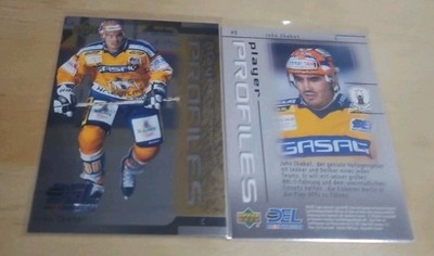 DEL Eishockey Tradingcard 2000-2001 Profiles John Chabot Eisbären Berlin