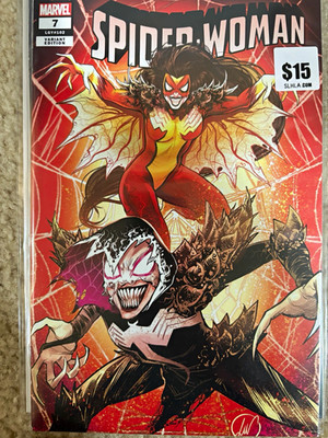 Spider-Woman #7 Lucas Weneck Knullified Trade Variant Spider Gwen