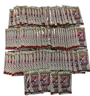 Lot of (90) Pokemon TCG 151 MEW EN Booster Packs SEALED NEW