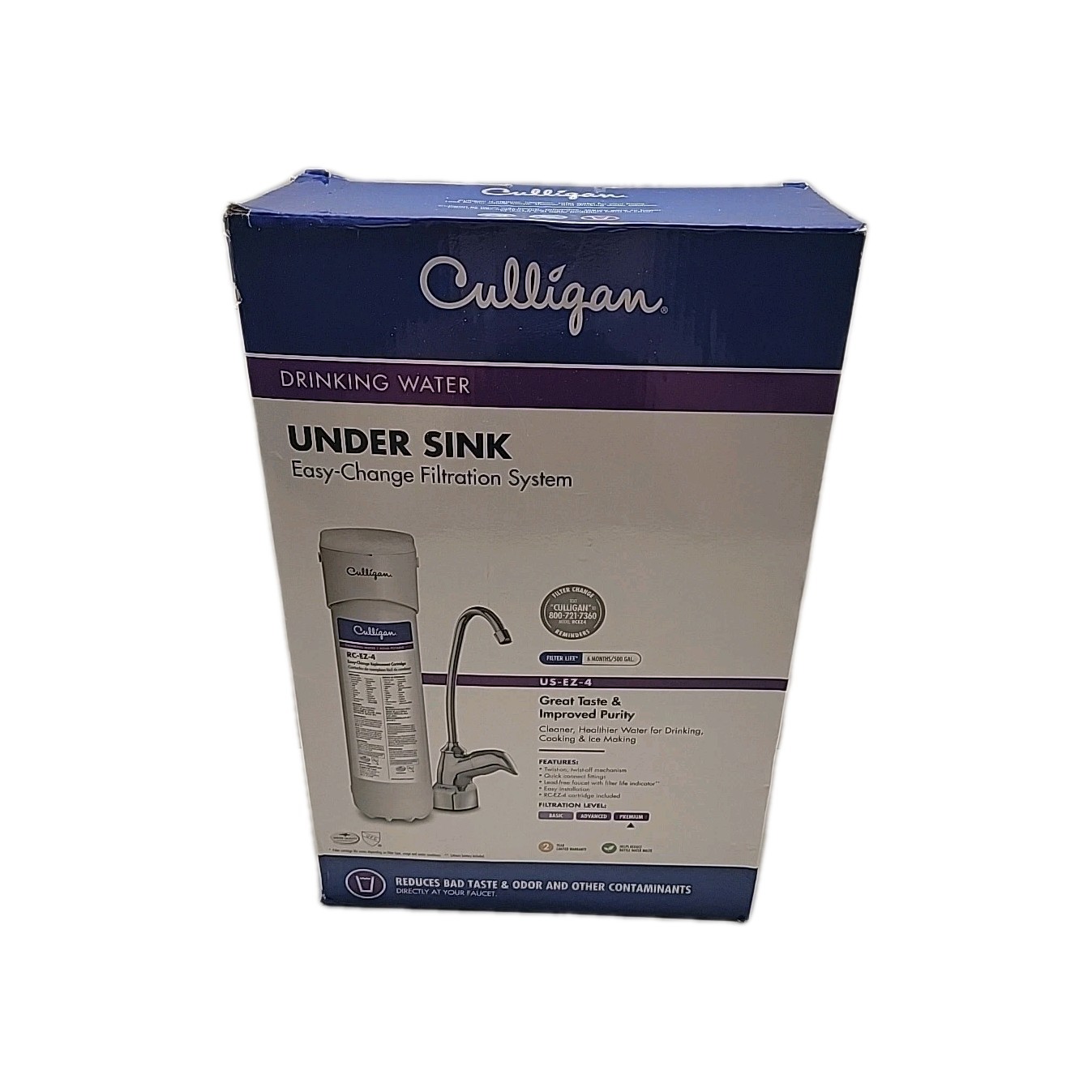 Culligan US-EZ-4 Under Sink Premium Water Filtration System