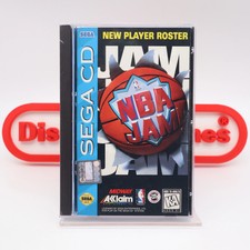 Sega CD Game NBA JAM (THE ORIGINAL!) - NEW & Factory Sealed with V-Overlap Seam!