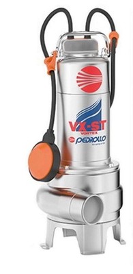 Tauchpumpe für sehr schmutziges Wasser PEDROLLO VORTEX VXm 8/50-ST 0,75Hp 240V
