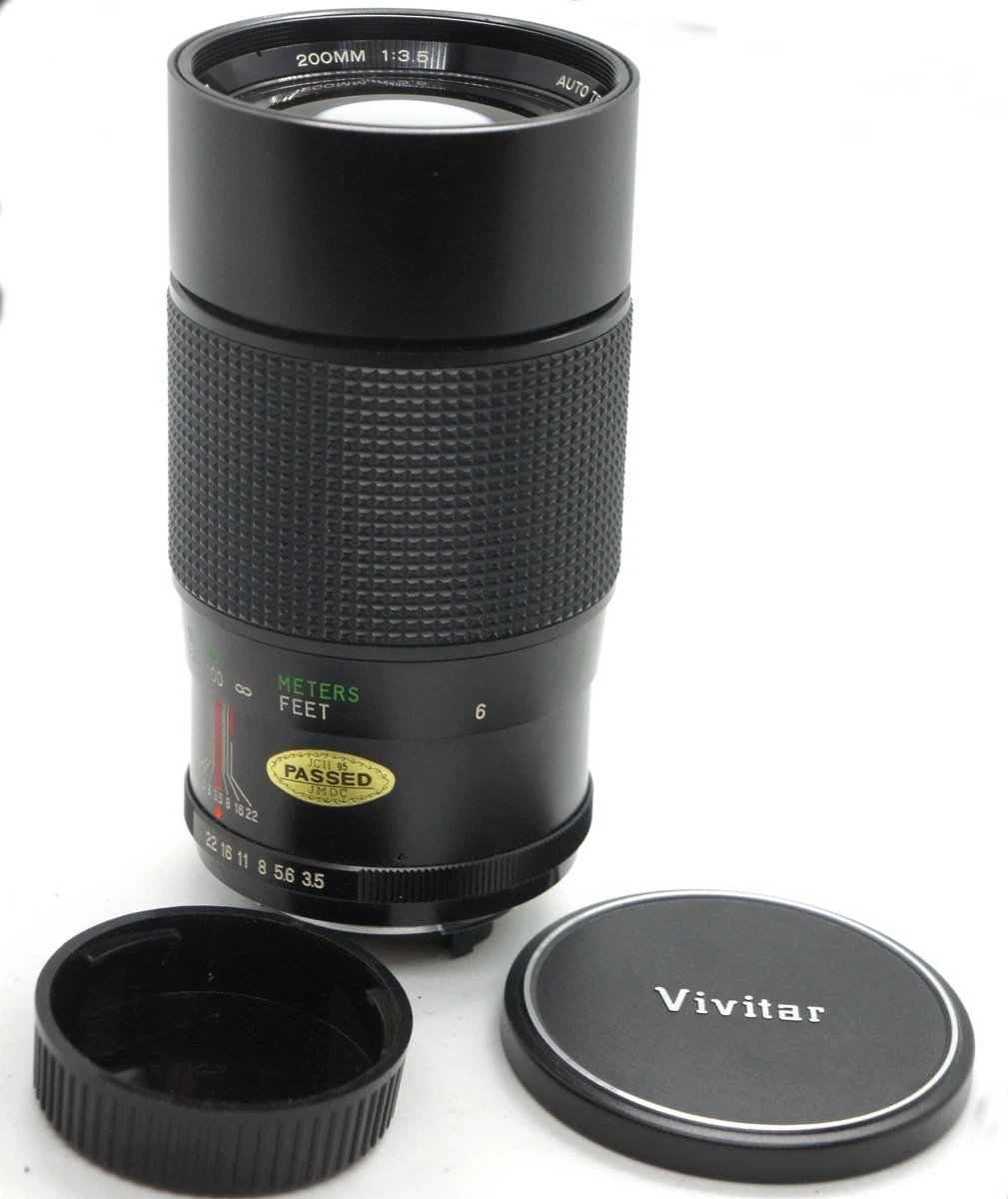 Vivitar f/3.5 Camera Lenses 200mm Focal for sale | eBay