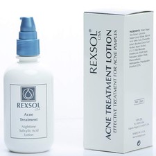 Acne Treatment Lotion Nighttime Salicylic Acid Lotion 120 ml / 4 fl oz