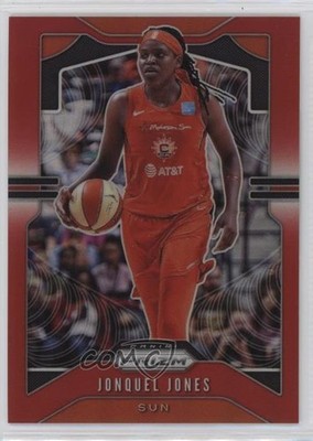 2020 Panini Prizm WNBA Red Prizm 21/275 Jonquel Jones #37 0jr1
