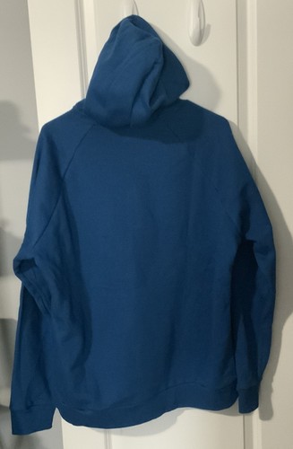 Men’s Under Armour Royal Blue Rival Fleece Big Logo Hoodie - Size L - NWT - Picture 2 of 5