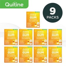 Quitine Nicotine Gum 4mg Traditional Fruit 2160 Pieces 9 bulk boxes