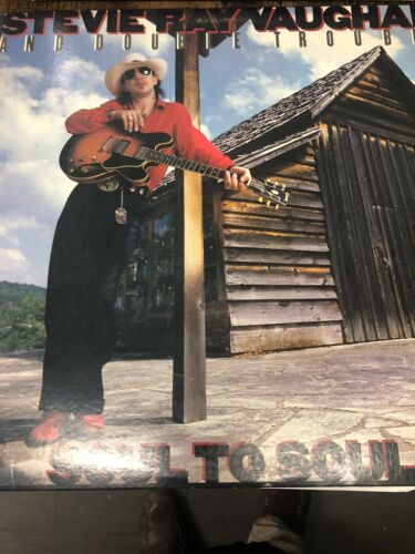 Stevie Ray Vaughan Double Trouble Soul to Soul Original Epic FE 40036 - Zdjęcie 1 z 3