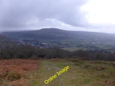 Photo 6x4 View down on Abergavenny from the Deri in winter Abergavenny/Y c2013
