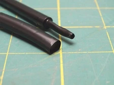 10' 1/4"D 2:1 Ratio PTFE Heat Shrink Tubing Wrap -55F-347F Temp Range