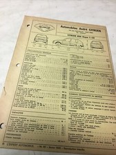 Revue technique Citroen VISA