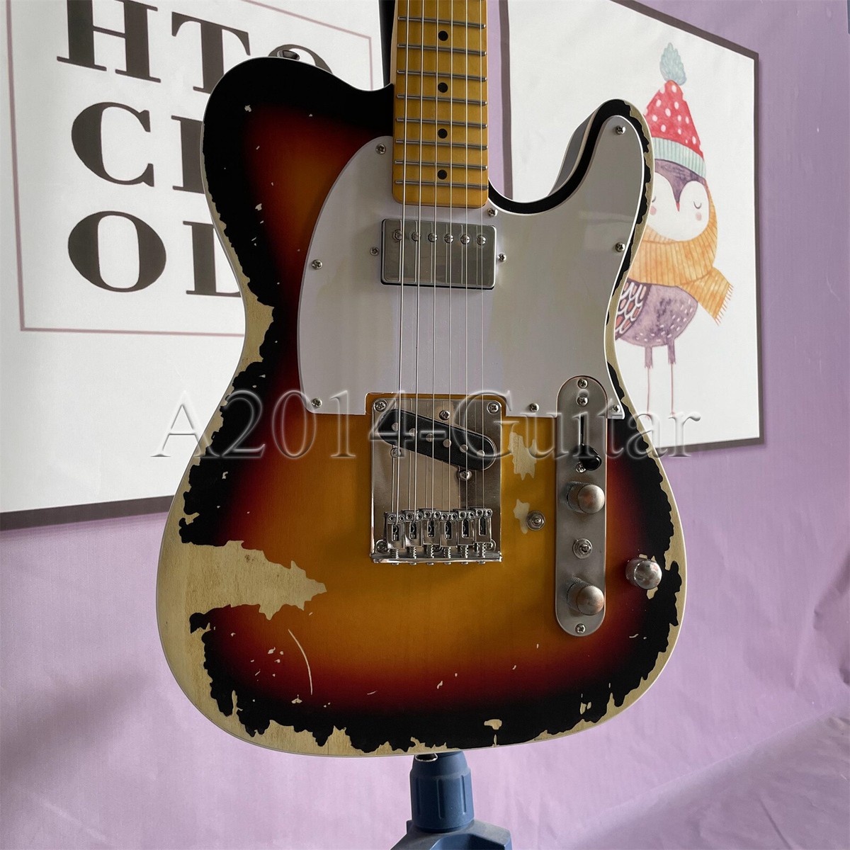 ☆ Custom Oder Relic Guitar ☆ Custom Relic TL Electric Guitar HS Pickups Maple