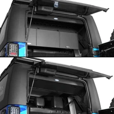 Trunk Upper Locking Storage Cargo Box w/MOLLE Panel Fit 07-18 Jeep Wrangler JK