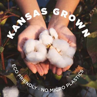 Grown in The USA Raw Cotton Stuffing/Batting/Filling