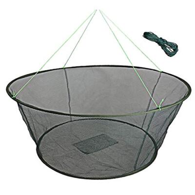 4 fish net 1/4 Inch Fishing Cast with Utility Bucket for Bait Color:#500 SHAD 4 way stretch Fish Eye Pinot Grigio safe design helps reduce