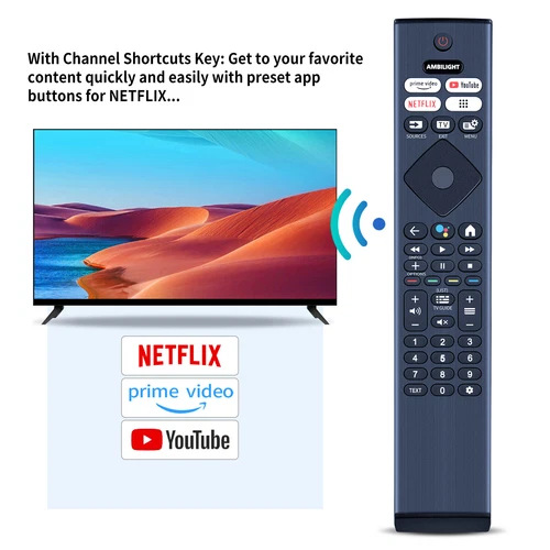 YKF474-BT27 398GM10BEPHN0057HT Remote Control For Philips 50PUS8558 New - Picture 3 of 7