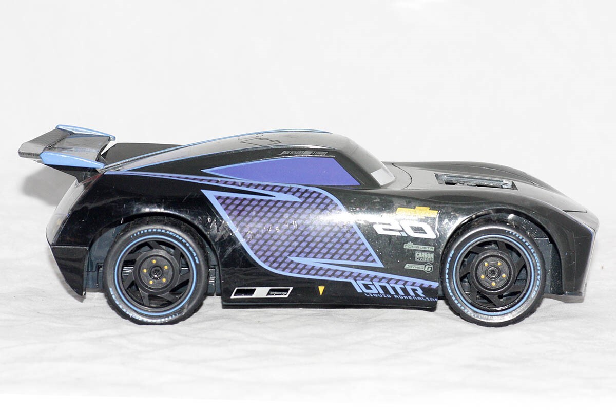 Disney Pixar Cars 3 Build to Race Jackson Storm RC car for parts