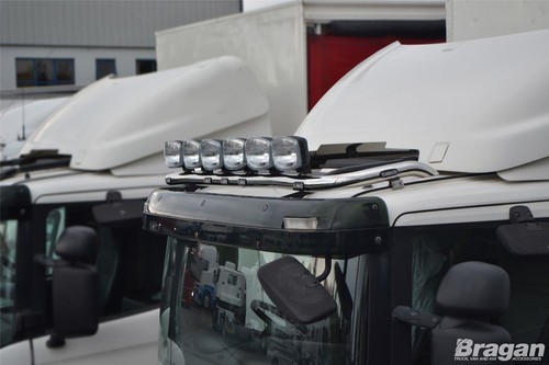 Barra de techo + puntos jumbo + LED al ras para adaptarse al cubo Iveco Stralis + Hi-Way activo día bajo - Imagen 7 de 9
