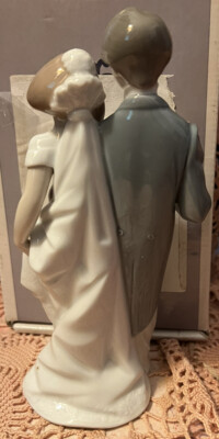 Lladro 6164 Wedding Bells Original Grey Box Glossy Finish! Missing