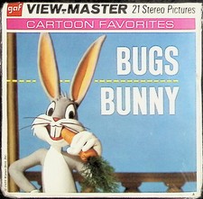 Bugs Bunny 3d View-Master 3 Reel Packet NEW SEALED