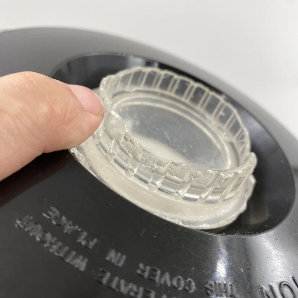 Licuadora Hamilton Beach vintage 10 velocidades cromada 40 oz 5 tazas vidrio modelo 609-4 Foto 4 de 4