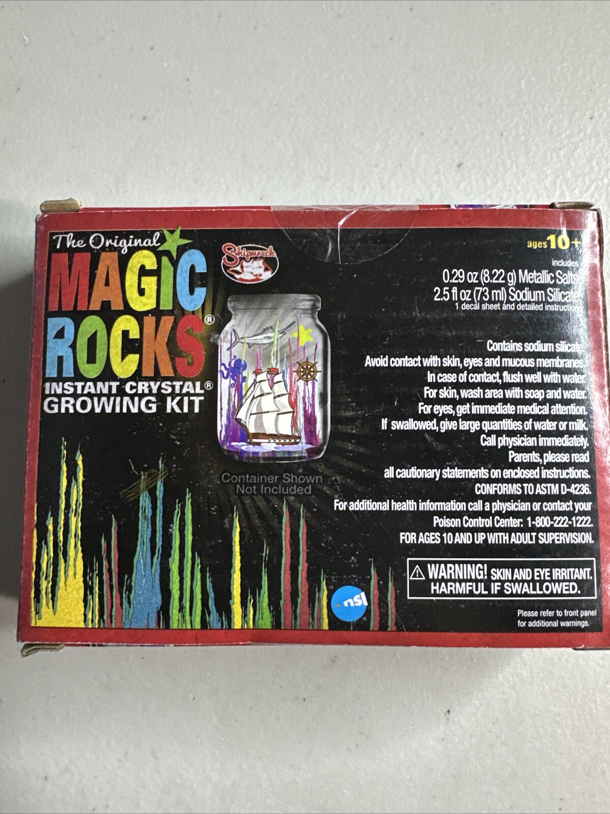 Magic Rocks Lds The Original Magic Rocks Crystal Growing Kit by Toysmith 29136 for sale ...