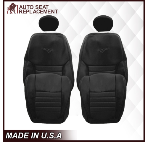 1999 2000 2001 2002 2003 Mustang Gt Convertible Coupe Vinyl Seat Cover In Black - 2000 Ford Mustang Car Seat Covers