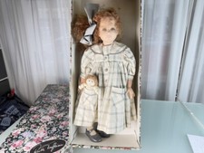 Künstlerpuppe Ruth Treffeisen Vinyl Puppe 62 cm. Top Zustand  