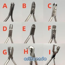 Orthodontic Dental Lab Pliers Braces Wire Bending Loop Forming Ligature Cutters