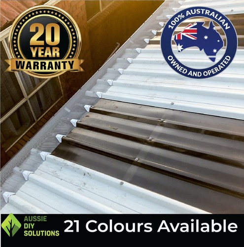 25m Trim Deck Aluminium Gutter Guard Kit Leaf Proofing Installation Kit - Picture 5 of 11
