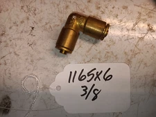 1165X6 Push to Connect Union 90° Elbow | 3/8" Tube OD x 3/8" Tube OD Pack of 2