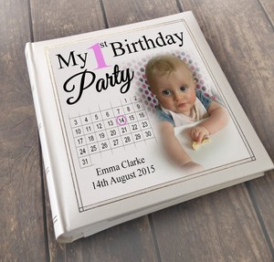 personalised first birthday book