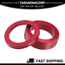 Universal Piece Of 4 Car Hub Centric Rings Od 106mm To 78.1mm Wheel Bore Spacer