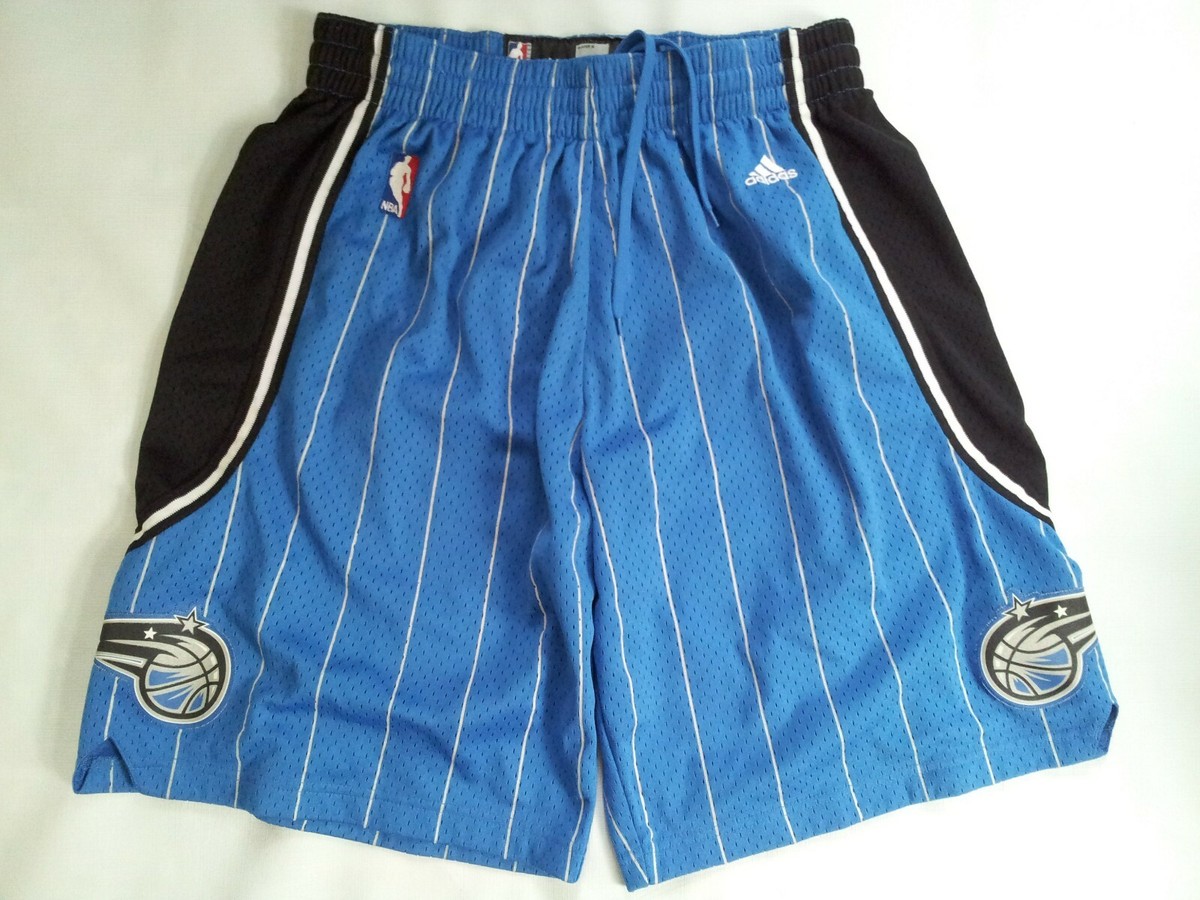 ADIDAS ORLANDO MAGIC AUTHENTIC BASKETBALL SHORTS IN SIZE L