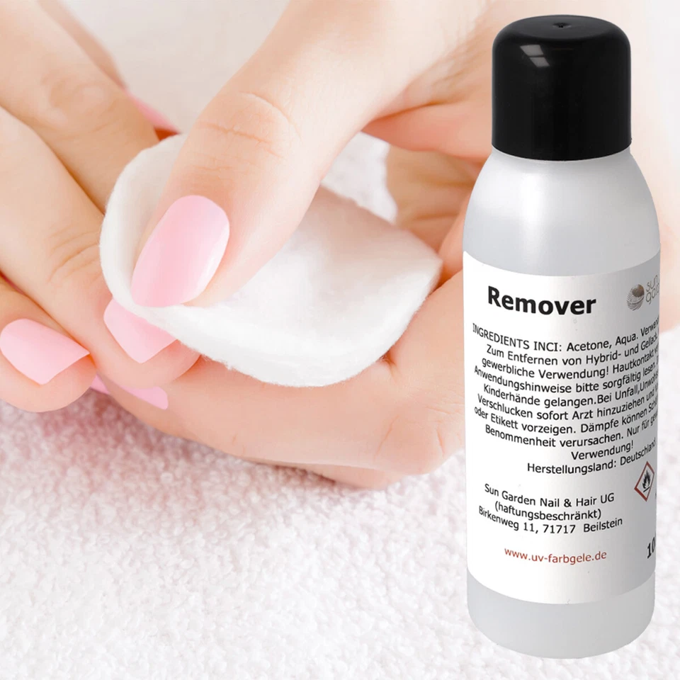 Soak Off Remover 100ml - Nagellackentferner für UV Nagellacke und Hybrid Lack - Bild 4 von 4