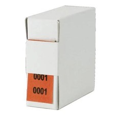 ARCHIWUM Numery Samoprzylepny wybór koloru Dozownik kartonu Stary schowek Archiwizacja