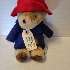 Vintage PADDINGTON BEAR 10" DARKEST PERU to London England Eden Toys 1975/81