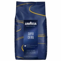 Lavazza Super Crema Espresso Kaffeebohnen 1Kg, Italienische Kaffeebohnen