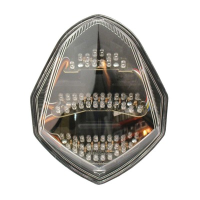 Bike-It Rear Brake / Tail Light Unit (Clear Lens) For Yamaha YZF R6 2003-2005