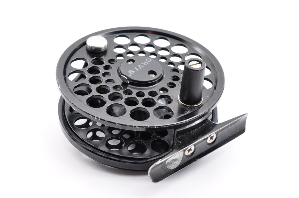 ORVIS Battenkill BBS Ⅳ Black WF7+150yds(30lb) Used Fly Reel