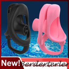 New Chastity Cage with Hooks Male Swirly Cage Sissy Abstinence Chastity Device