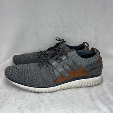 Cole Haan Grand Motion Mens Size 9  Gray Woven Stitchlite Casual Shoes Sneakers