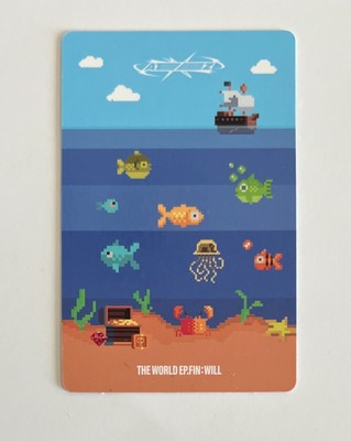 ATEEZ THE WORLD EP. FIN: WILL Hello82 POPUP EXCLUSIVE Photocard PC 