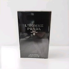 Prada L'Homme Eau De Toilette 3.3 oz/100 ml New In Box Sealed