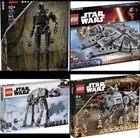 LEGO Star Wars Minifigure Set Lot of 4 Millenium Falcon