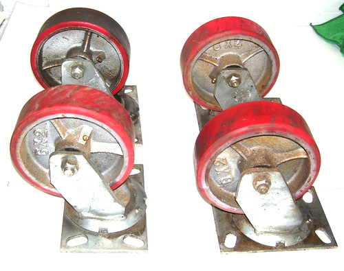 Set of 4 Bestway 9, 6" X 2" Swivel Caster Wheels, Heavy Duty, Canada