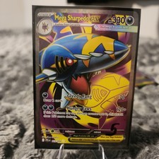 Pokémon Mega Sharpedo ex 113/094 Fiamme Fantastiche Ultra Rara Full Art Holo Eng...