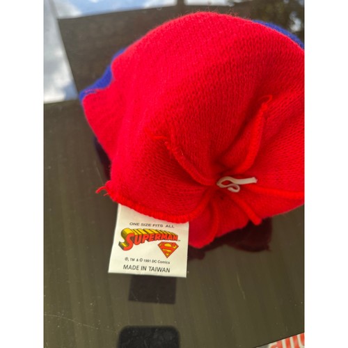 Vintage 1991 Superman beanie- NWT - Picture 4 of 4