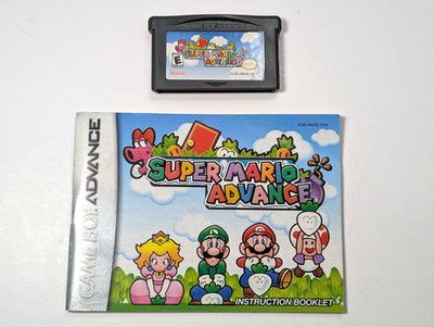 Super Mario Advance Game Boy Advance with manual authentic